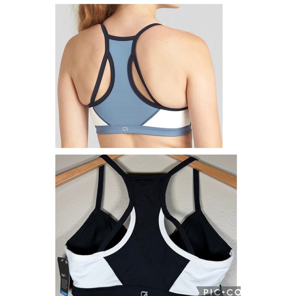 NWT GapFit Low Support Racerback Sports Bra size M